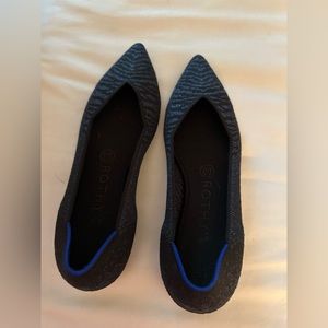 Rothy’s Midnight Metallic Points- 7.5